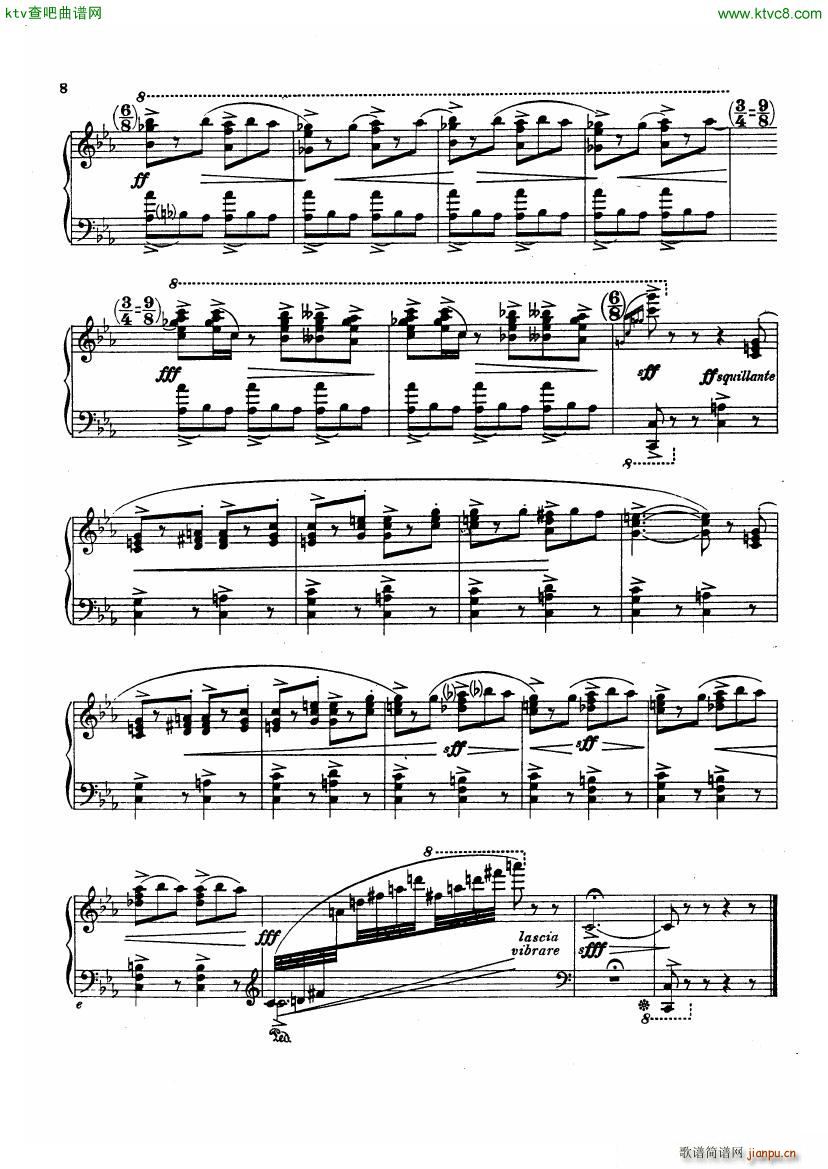 Casteln Ted Piedigrotta1924(钢琴谱)8