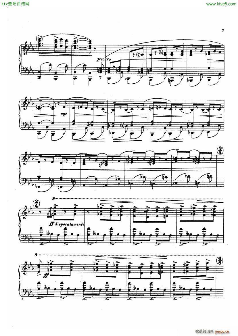 Casteln Ted Piedigrotta1924(钢琴谱)7