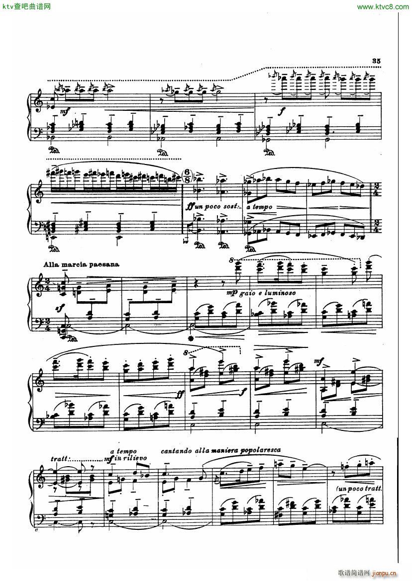 Casteln Ted Piedigrotta1924(钢琴谱)34