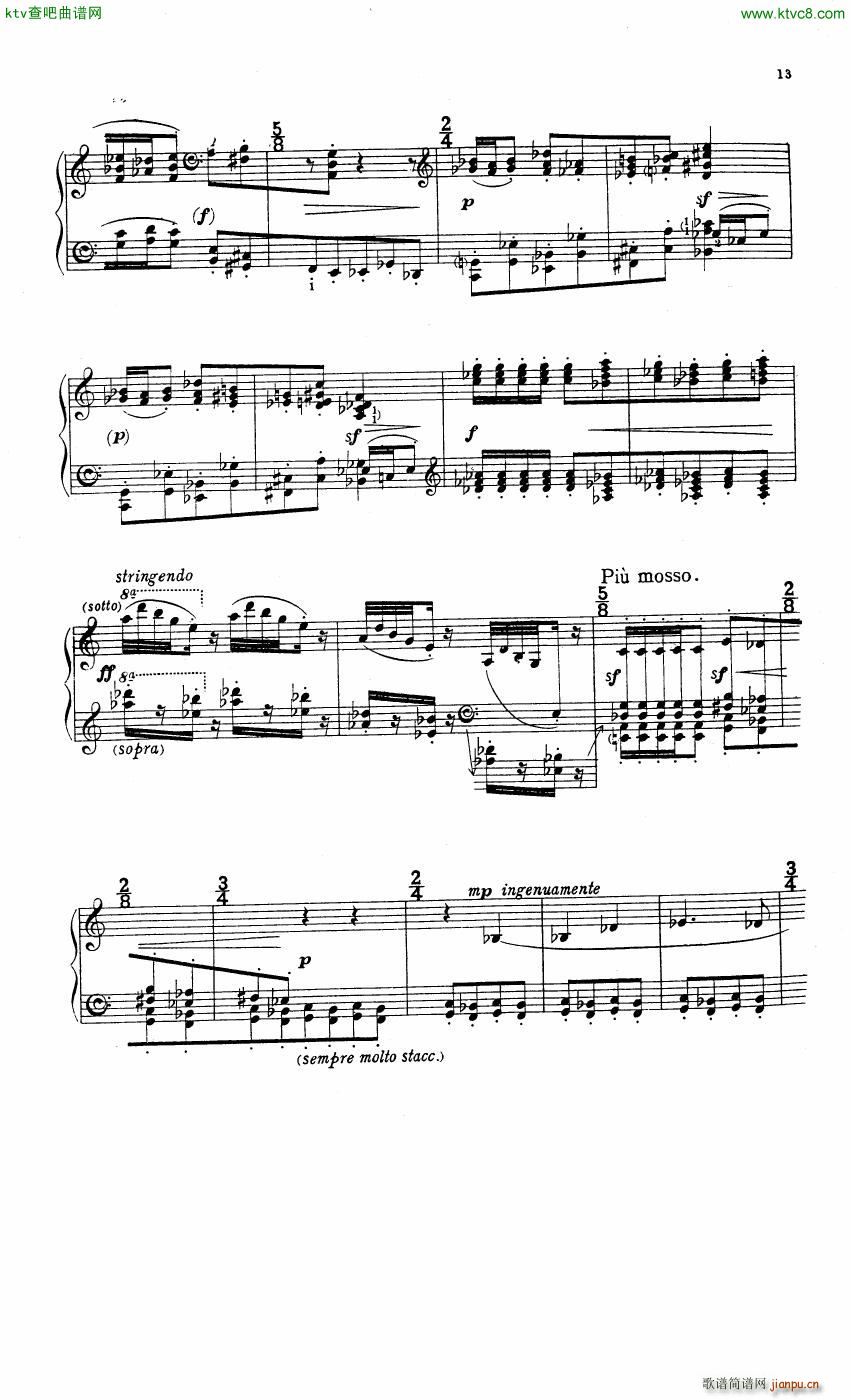 casella 2 contrastes(钢琴谱)3