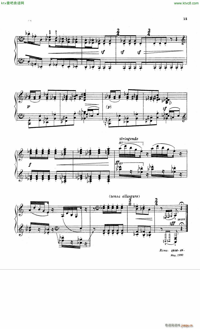 casella 2 contrastes(钢琴谱)5