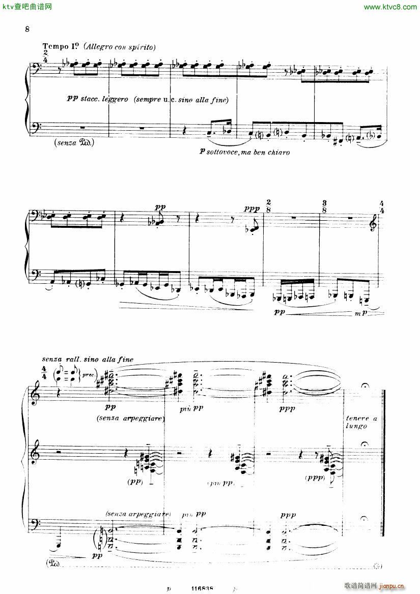Casella Sonatina piano(钢琴谱)8