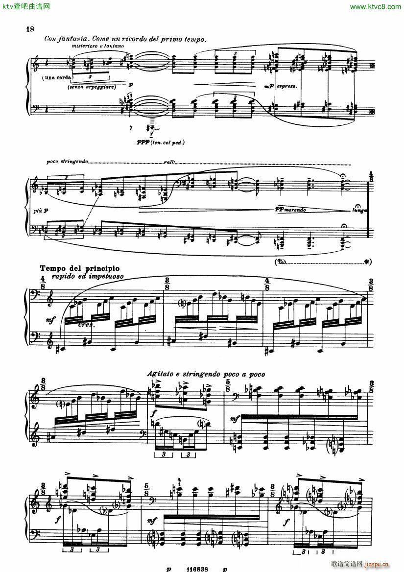 Casella Sonatina piano(钢琴谱)18