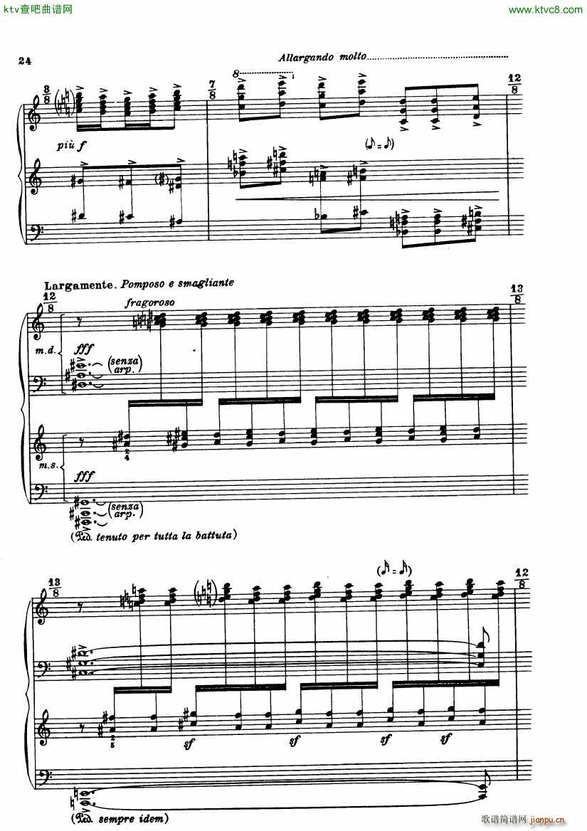 Casella Sonatina piano(钢琴谱)24