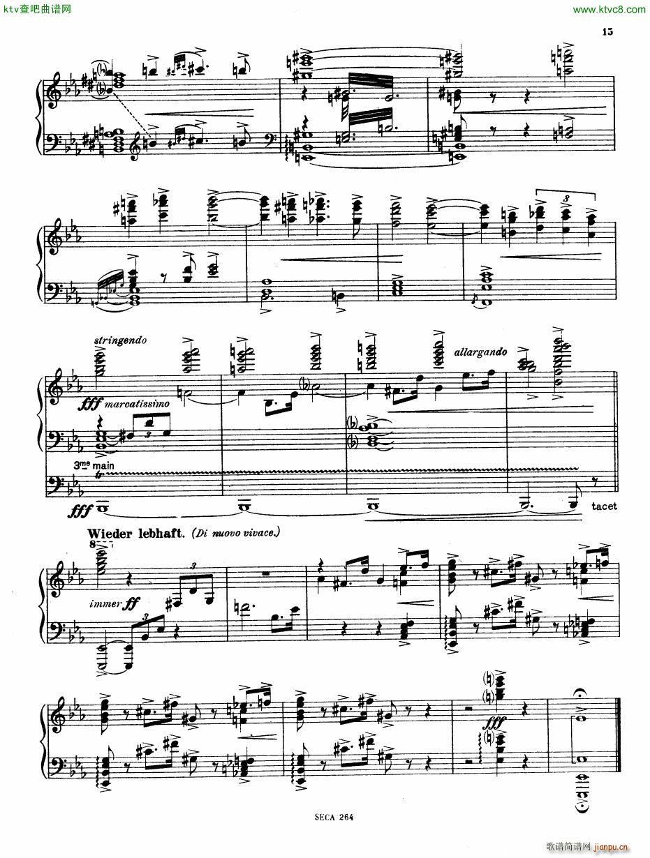 Casella à La Manière de Richard Strauss piano(钢琴谱)3