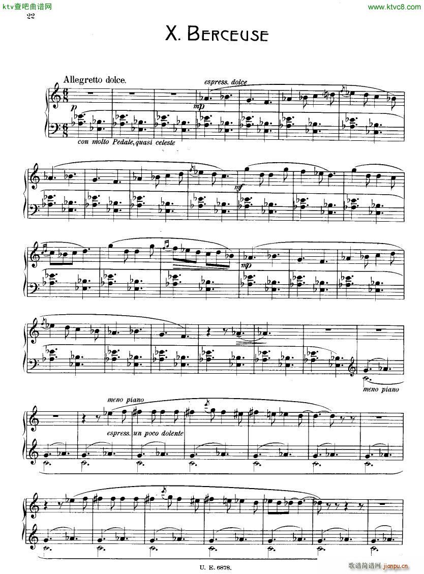 Casella 11 Pezzi Infantili 1920(钢琴谱)21