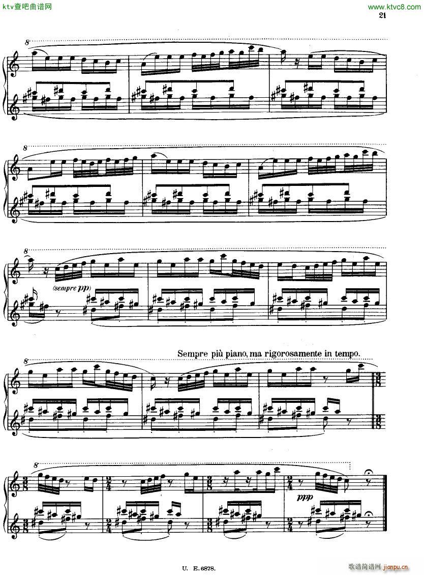 Casella 11 Pezzi Infantili 1920(钢琴谱)20