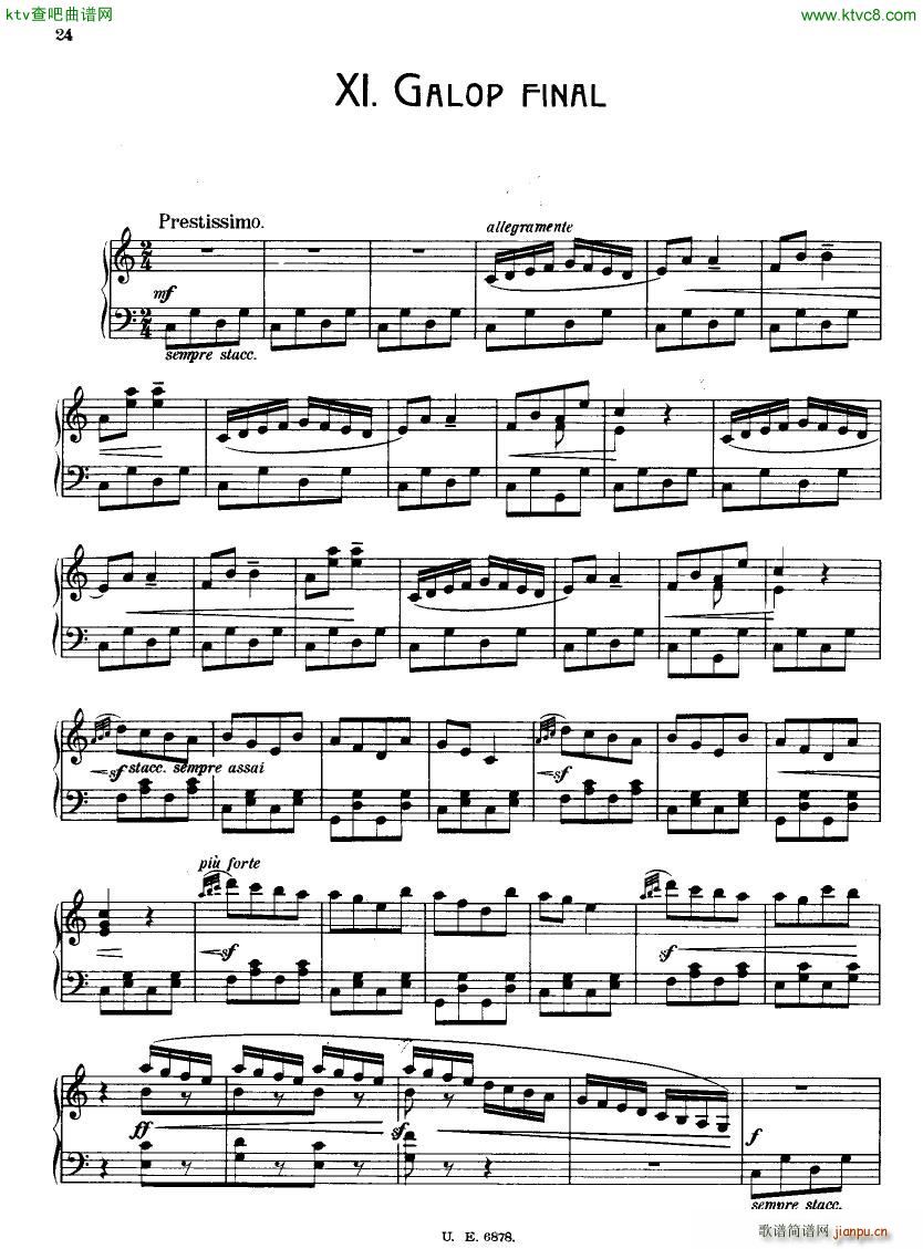 Casella 11 Pezzi Infantili 1920(钢琴谱)23