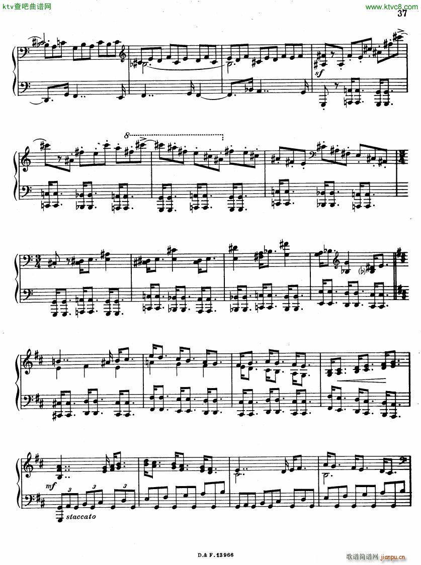 Casadesus Sonata No4 op56(钢琴谱)6