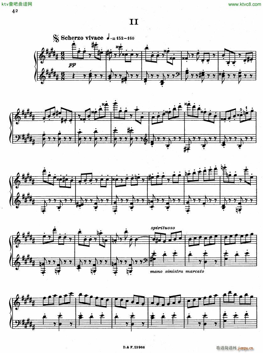 Casadesus Sonata No4 op56(钢琴谱)11