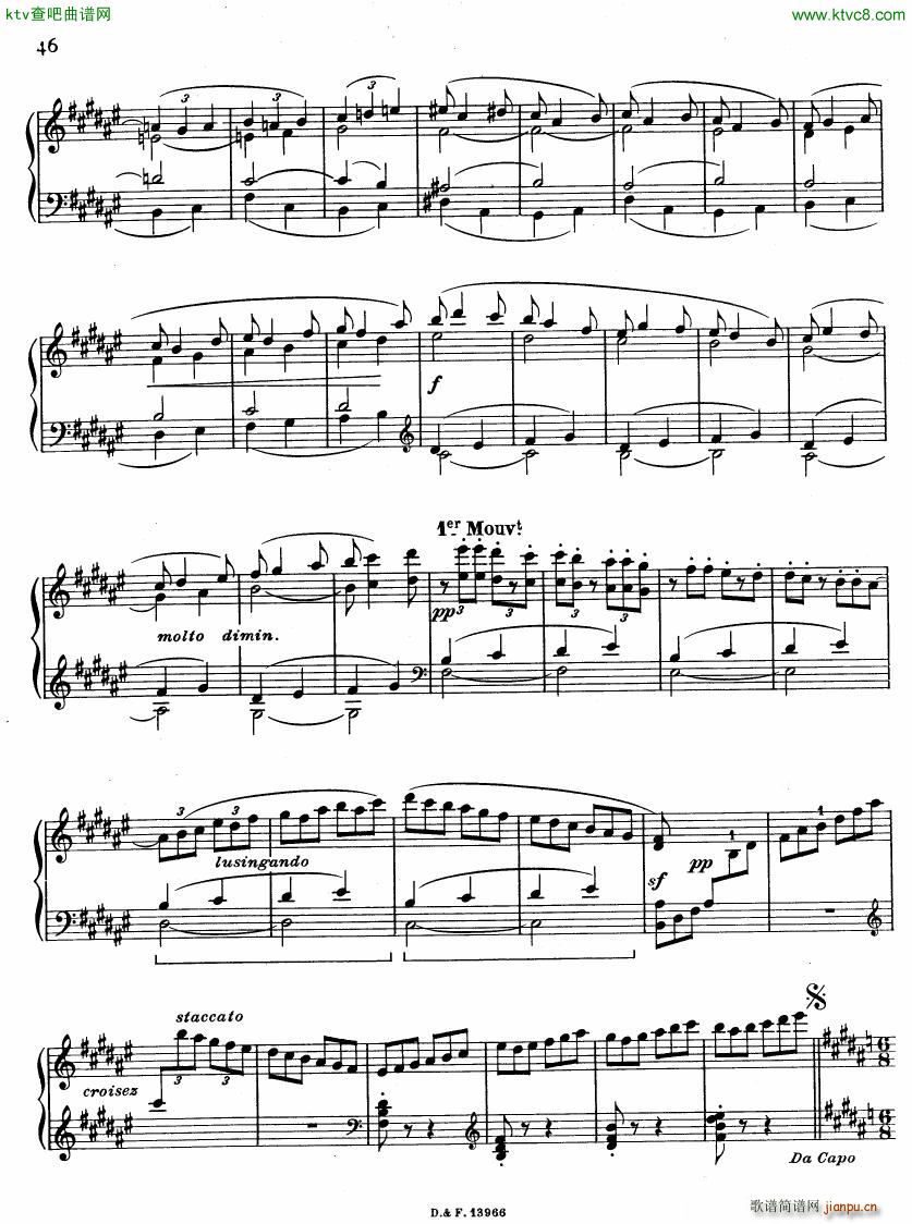 Casadesus Sonata No4 op56(钢琴谱)15