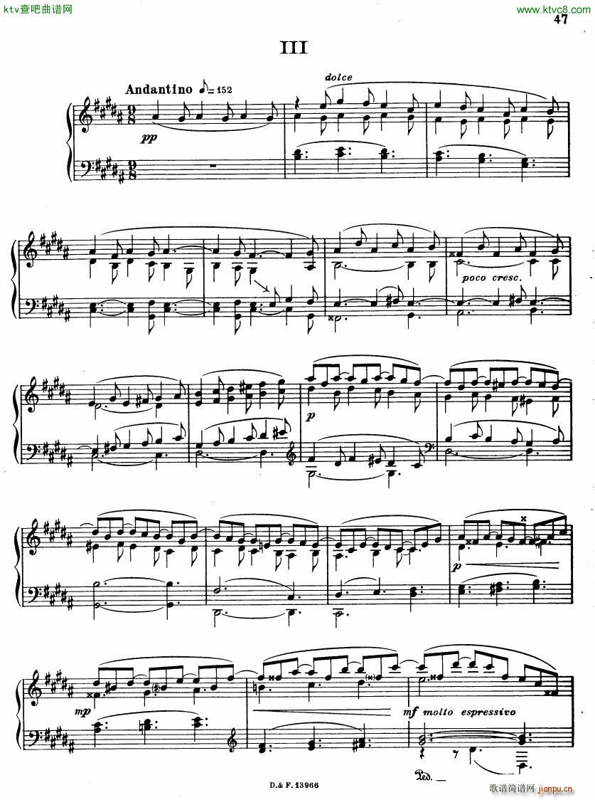 Casadesus Sonata No4 op56(钢琴谱)16