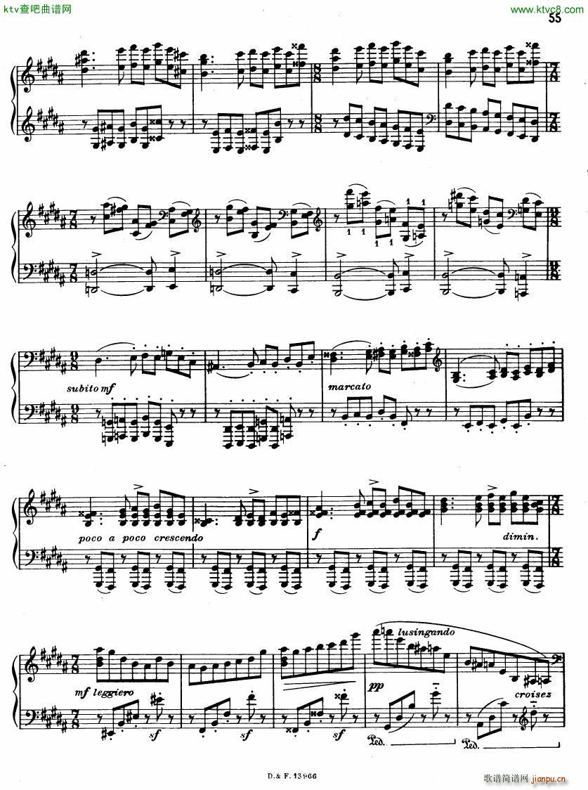 Casadesus Sonata No4 op56(钢琴谱)24