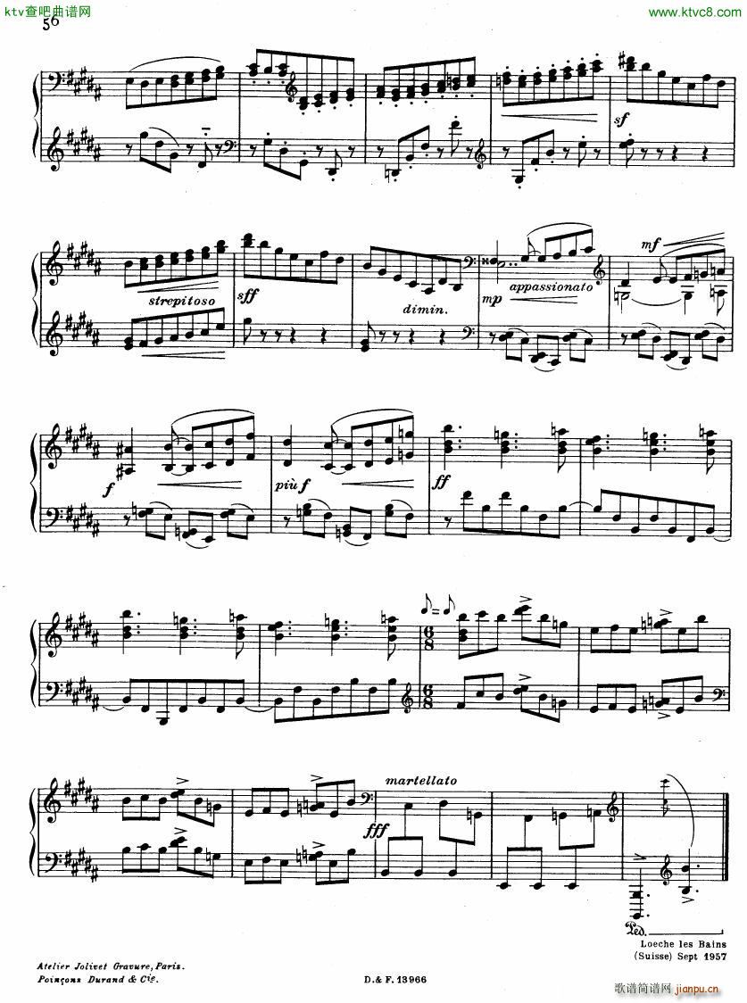 Casadesus Sonata No4 op56(钢琴谱)25