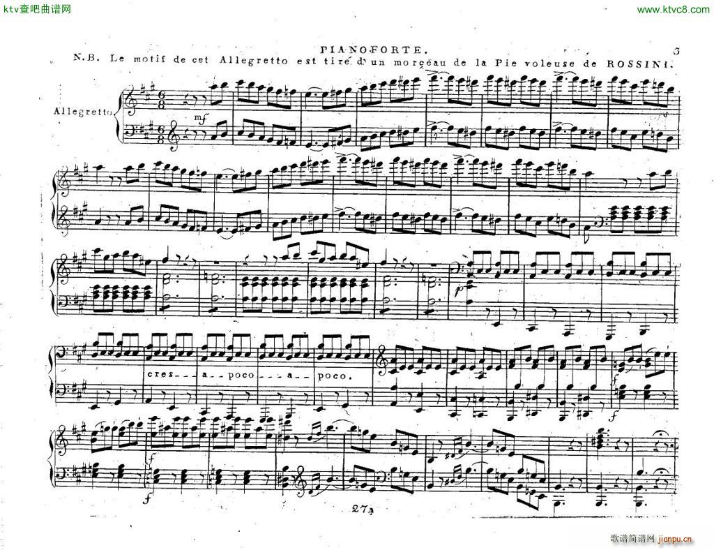 Carulli op 189 3 Duos nocturnes git pno(钢琴谱)3