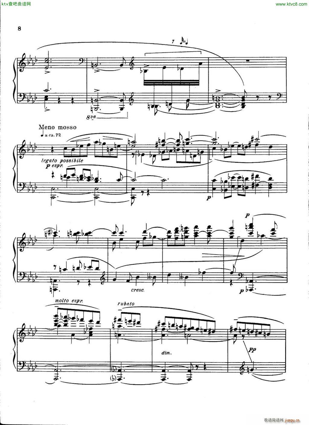 Carter Piano Sonata(钢琴谱)8