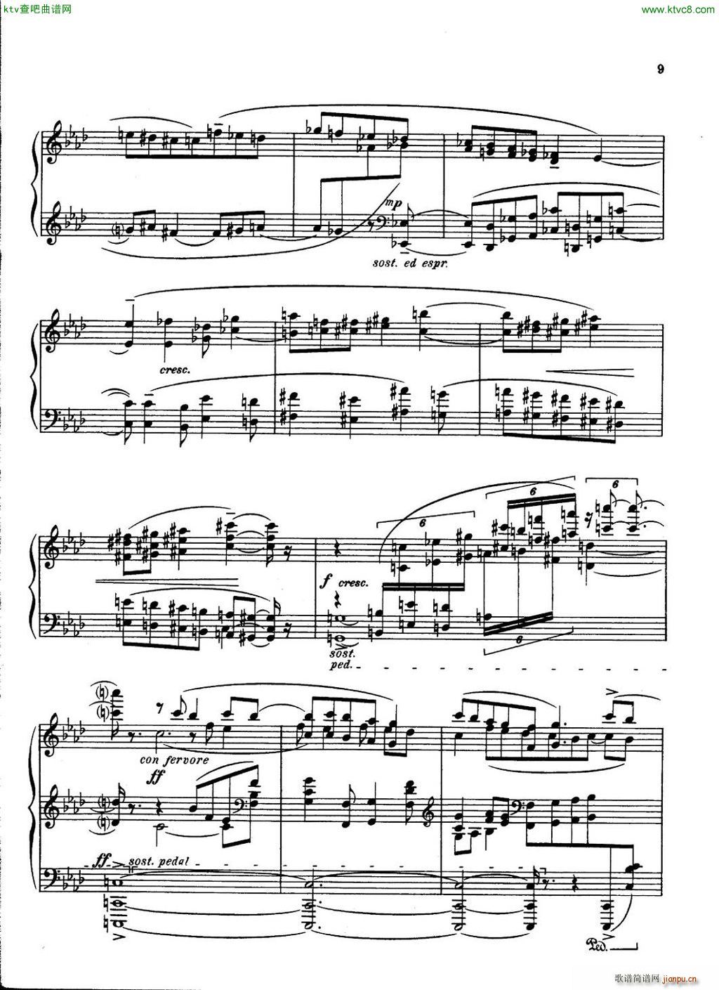 Carter Piano Sonata(钢琴谱)9
