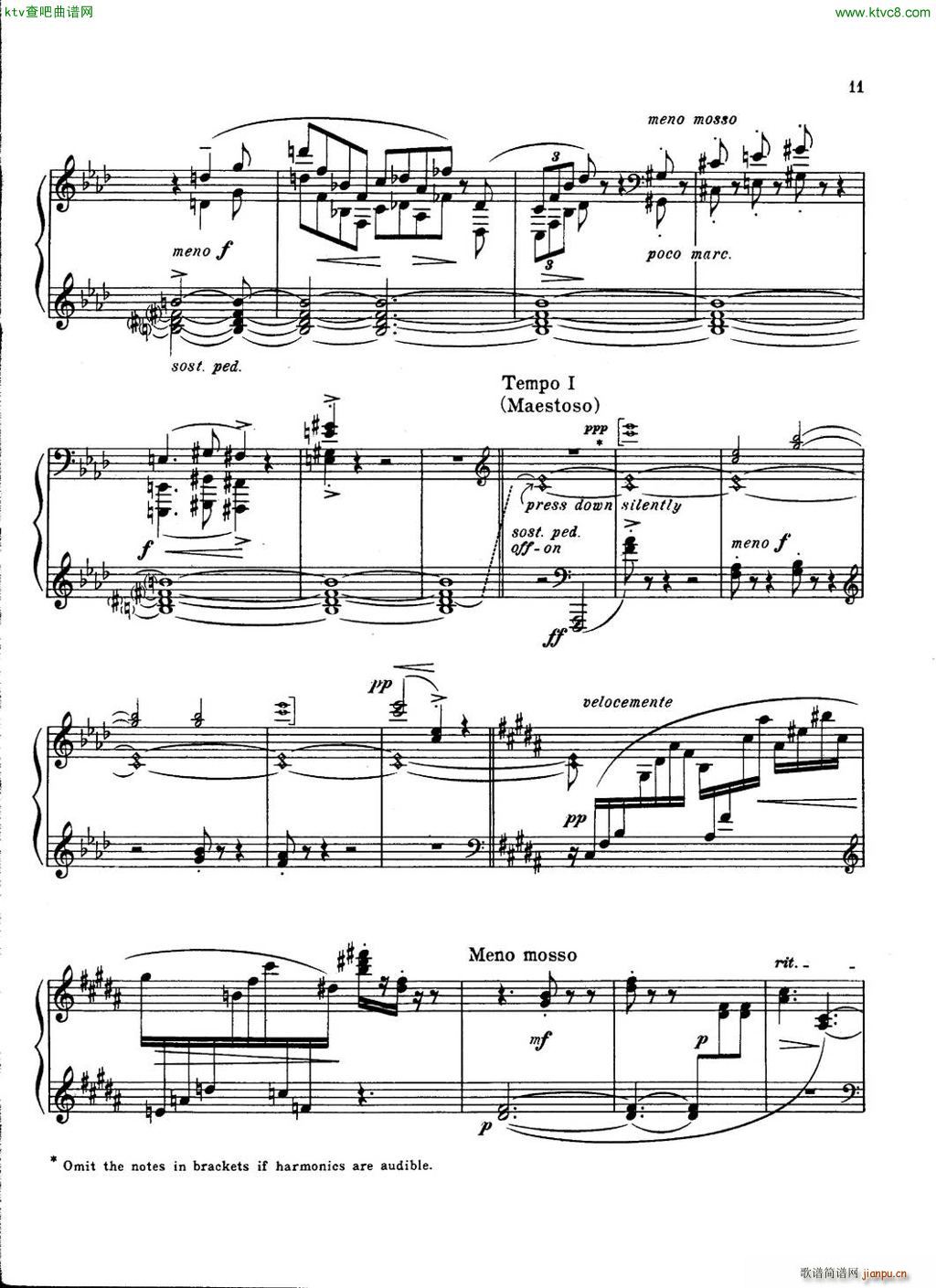 Carter Piano Sonata(钢琴谱)11