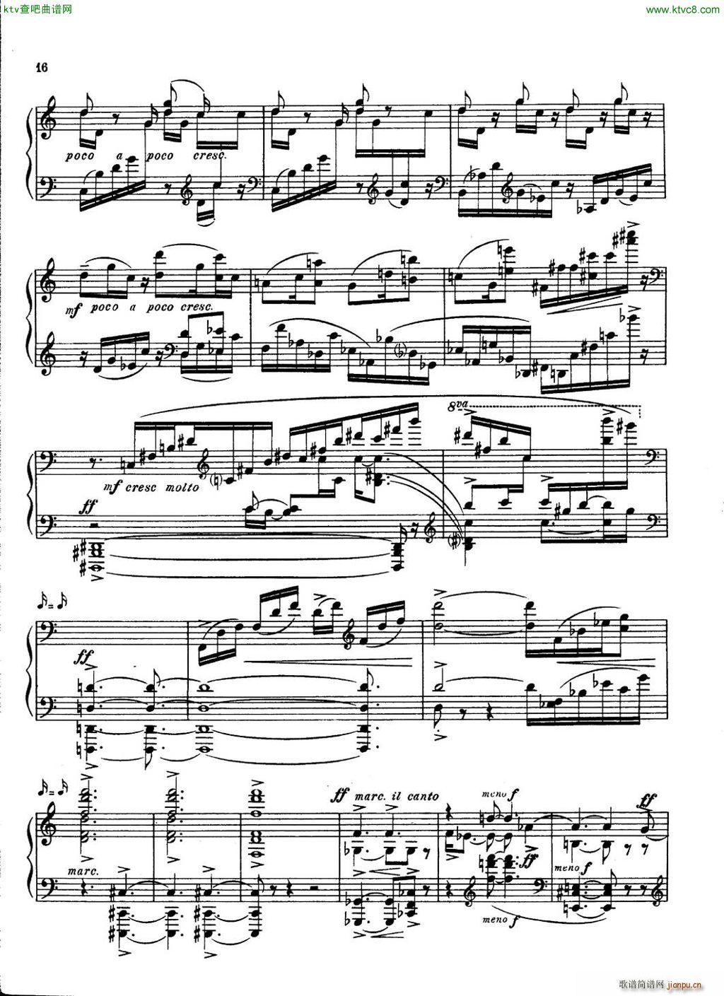 Carter Piano Sonata(钢琴谱)16