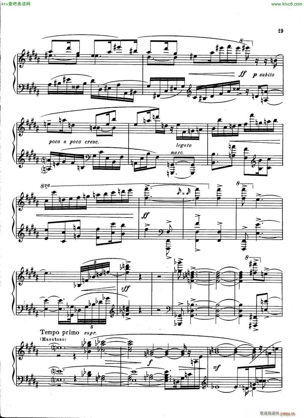 Carter Piano Sonata(钢琴谱)19