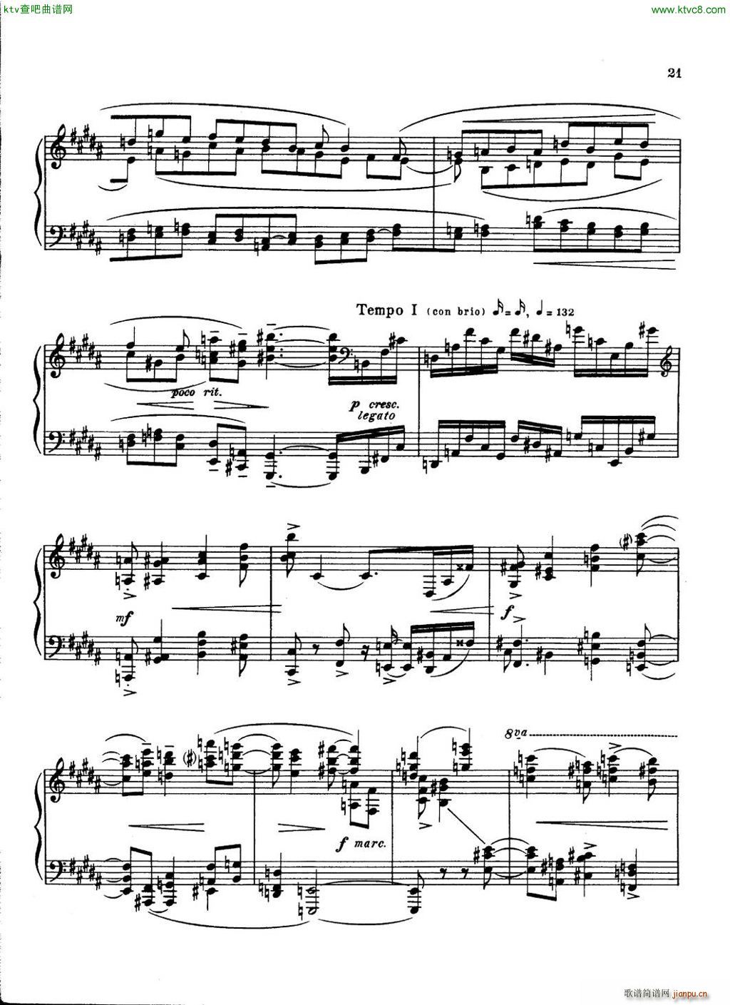 Carter Piano Sonata(钢琴谱)21