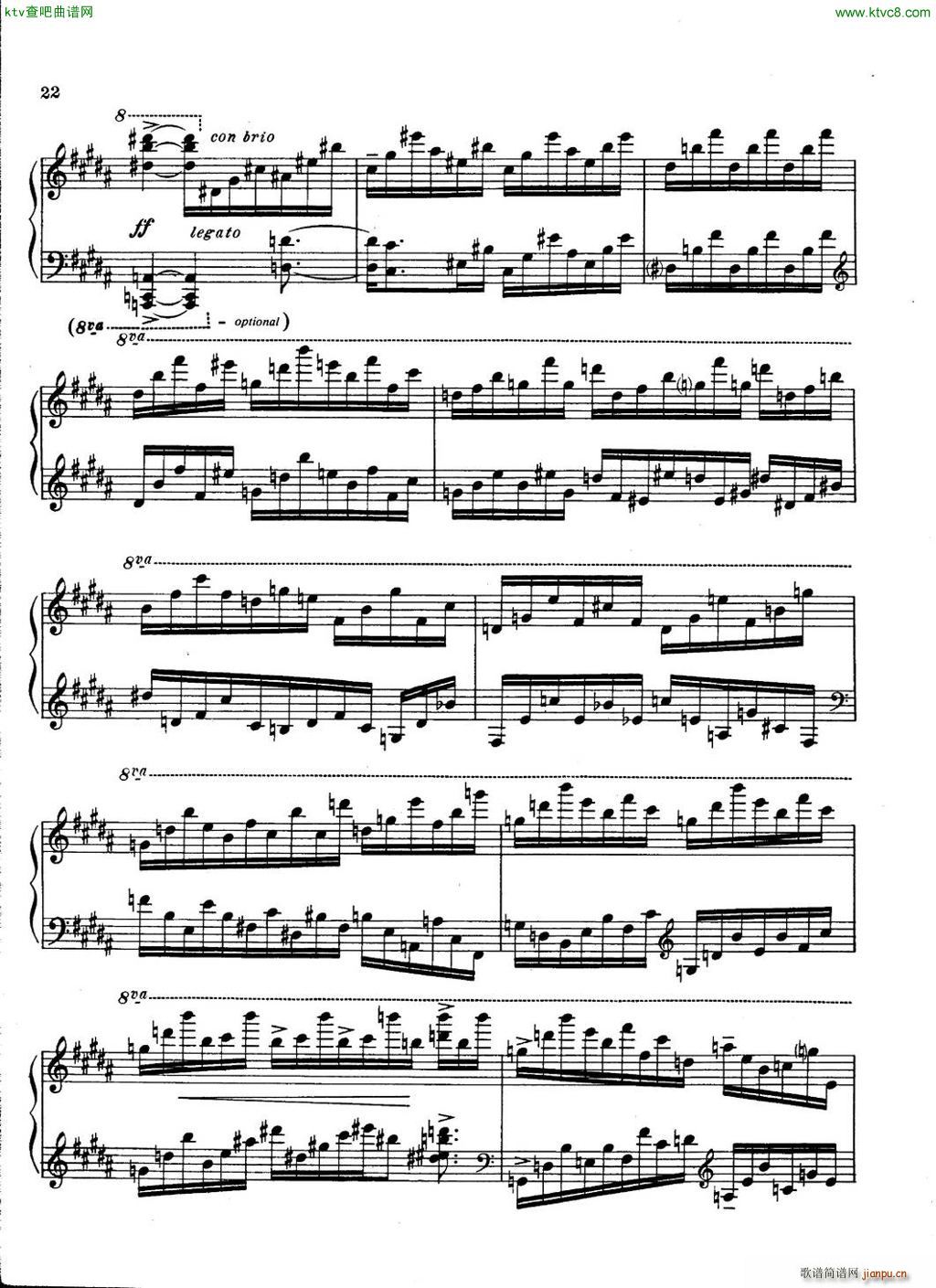 Carter Piano Sonata(钢琴谱)22