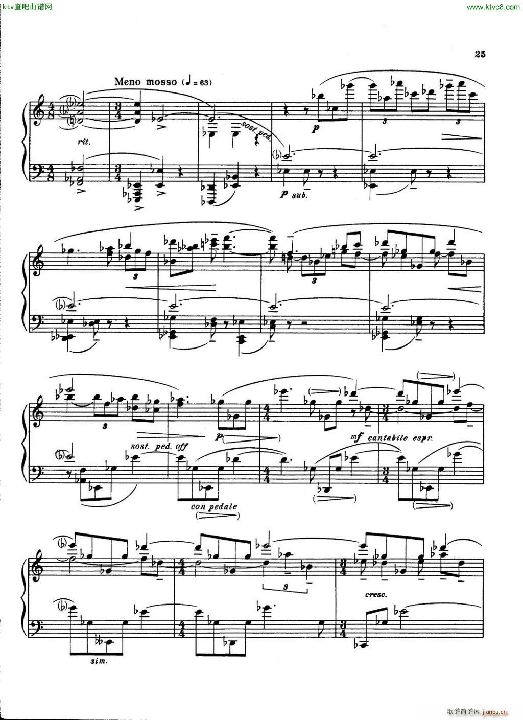 Carter Piano Sonata(钢琴谱)25