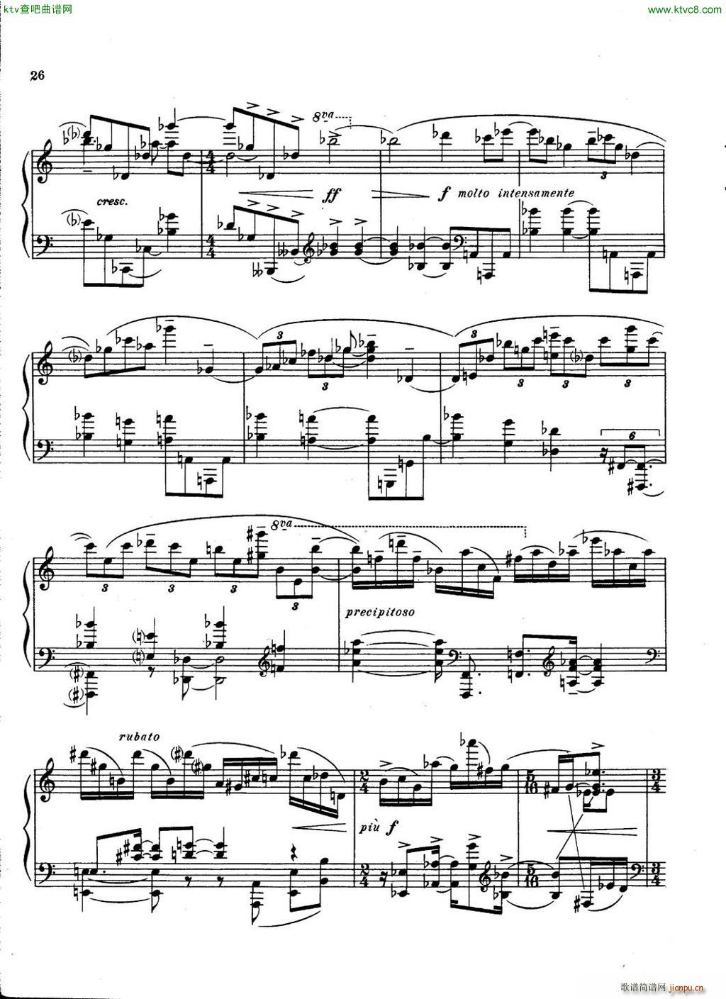 Carter Piano Sonata(钢琴谱)26