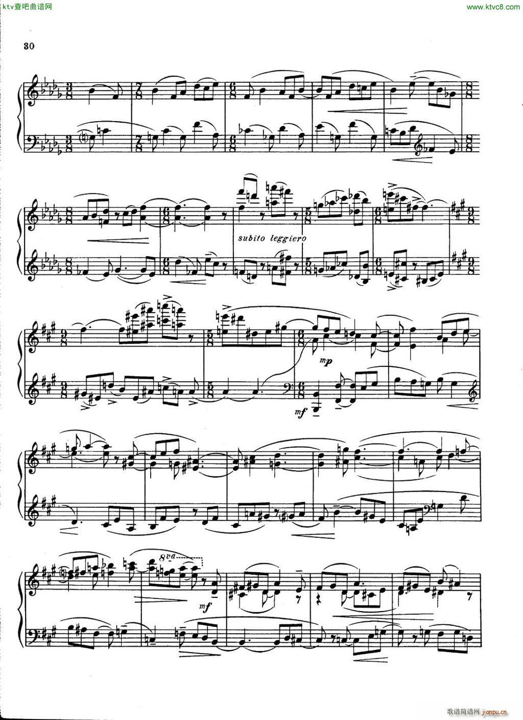 Carter Piano Sonata(钢琴谱)27