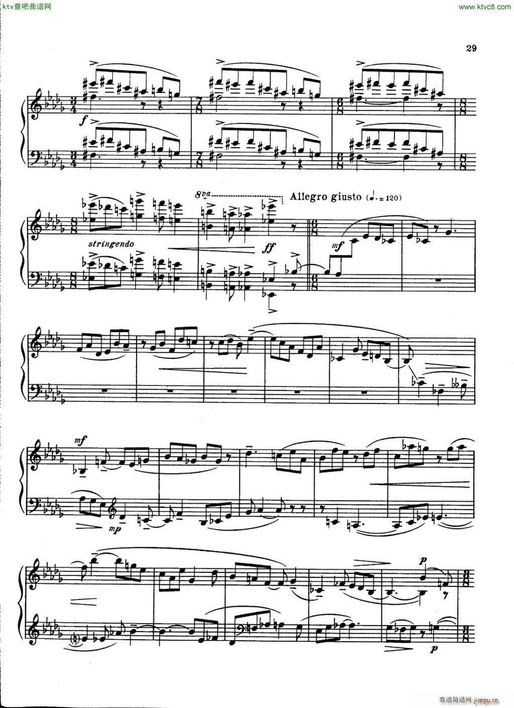 Carter Piano Sonata(钢琴谱)29