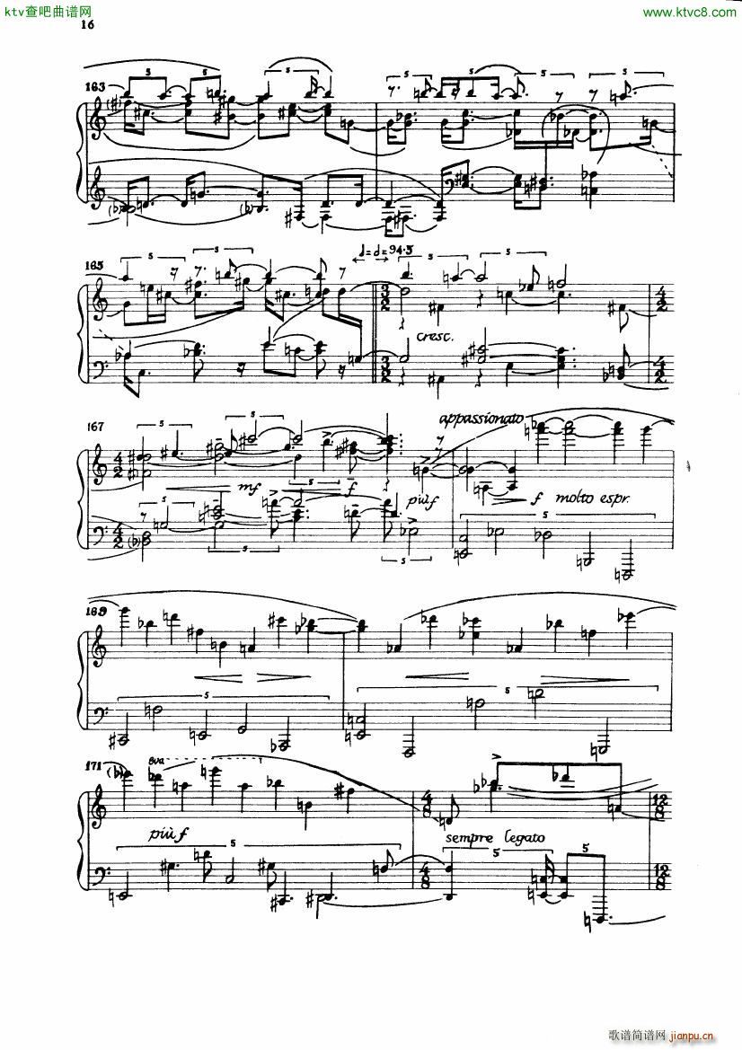 Carter Night Fantasies(钢琴谱)19