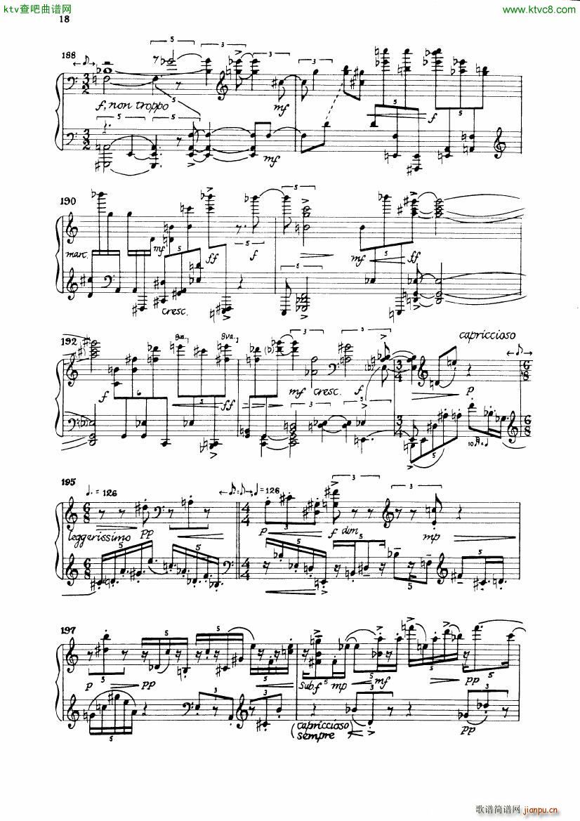 Carter Night Fantasies(钢琴谱)21