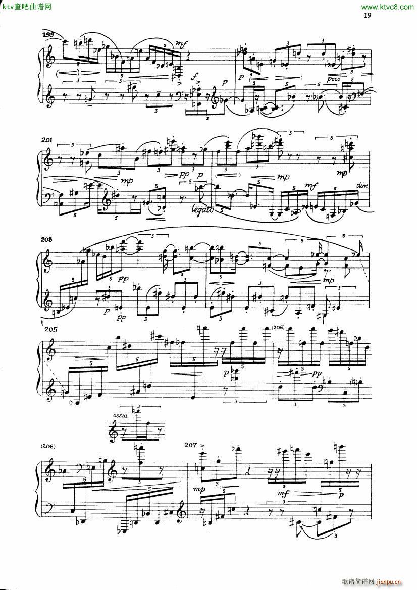 Carter Night Fantasies(钢琴谱)22