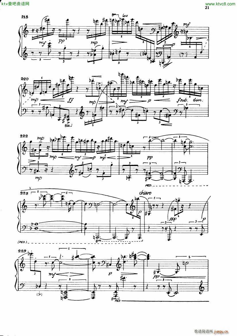 Carter Night Fantasies(钢琴谱)24