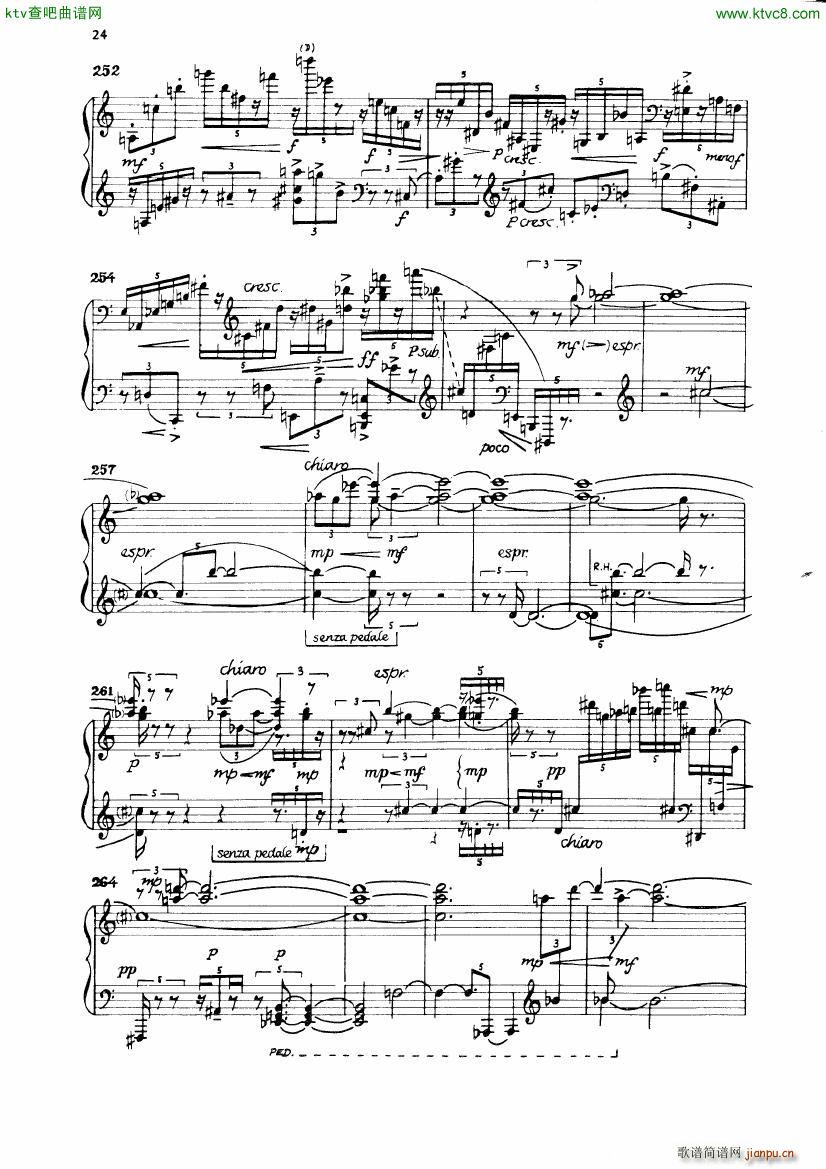 Carter Night Fantasies(钢琴谱)27