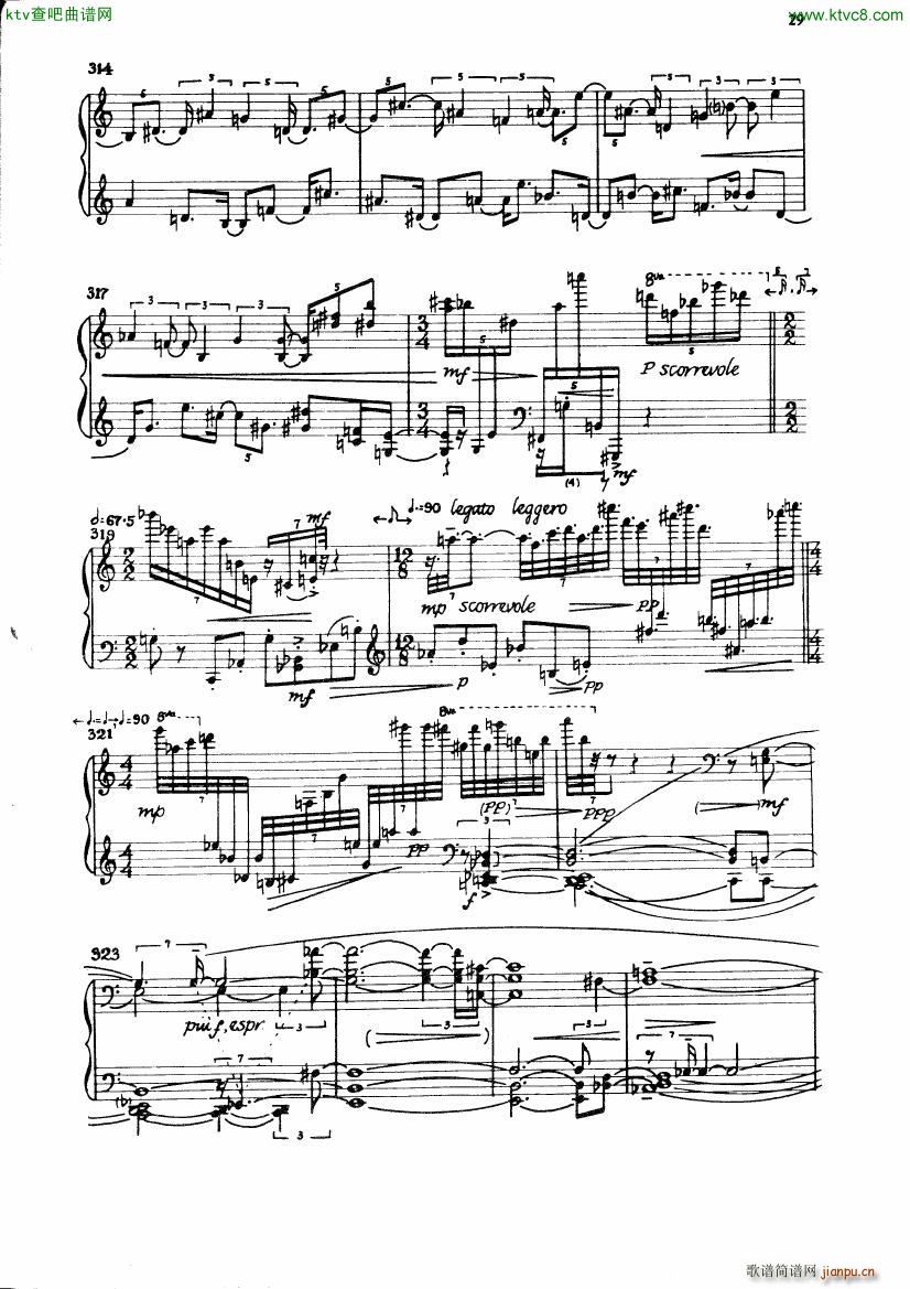 Carter Night Fantasies(钢琴谱)32