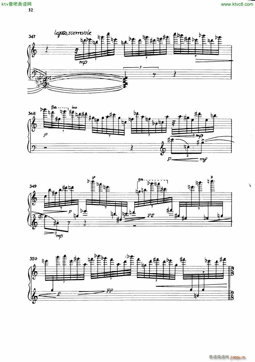 Carter Night Fantasies(钢琴谱)35