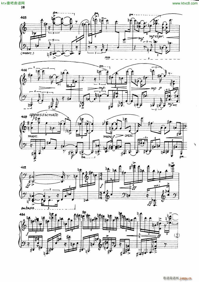 Carter Night Fantasies(钢琴谱)41