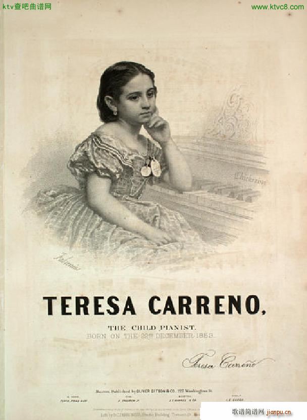 Carreno The Gottschalk Waltz(钢琴谱)1