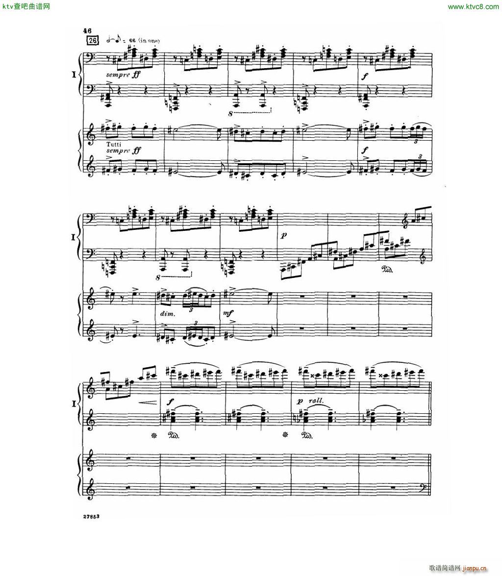 Carpenter Piano concertino reduction(钢琴谱)12
