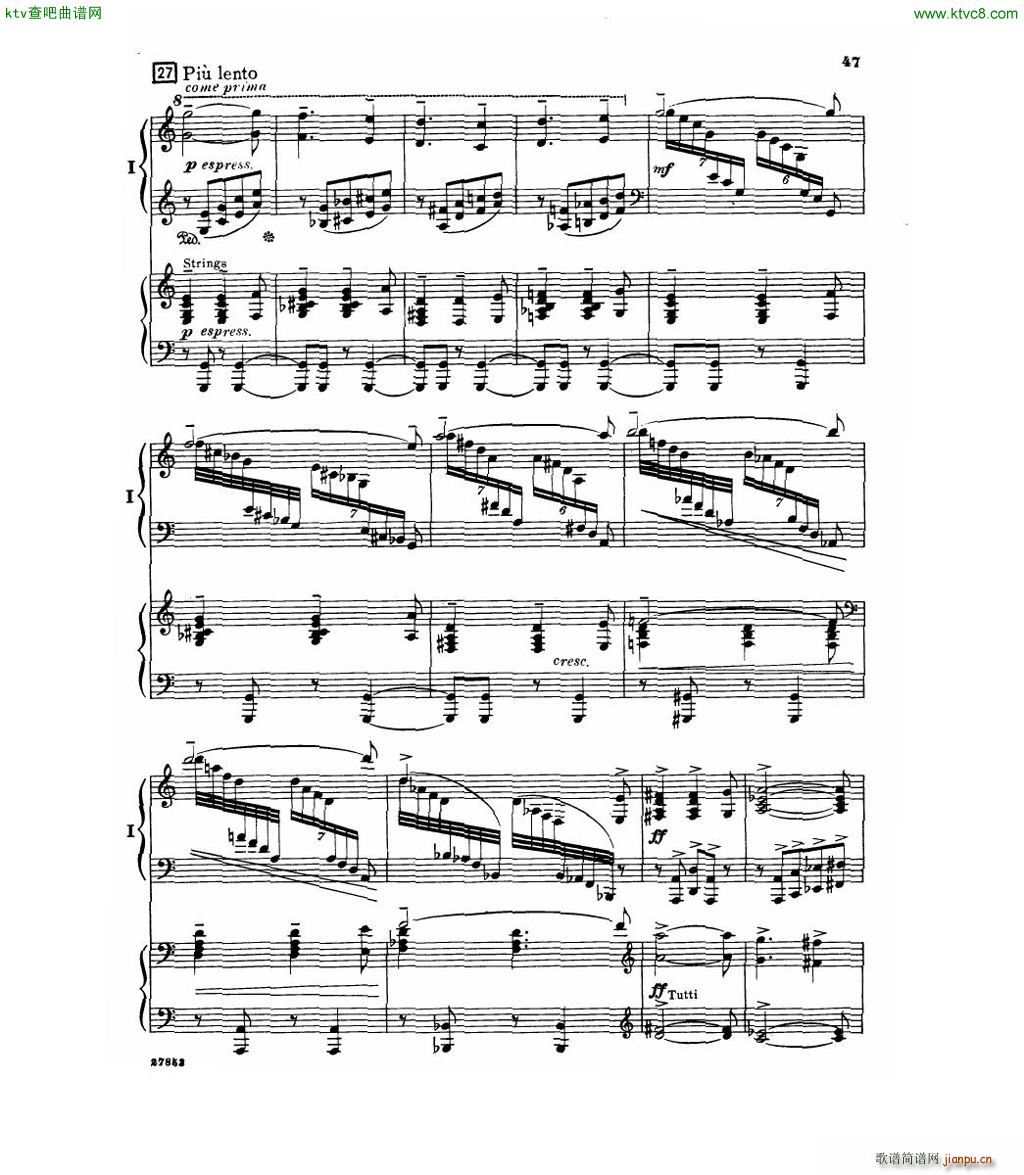 Carpenter Piano concertino reduction(钢琴谱)13