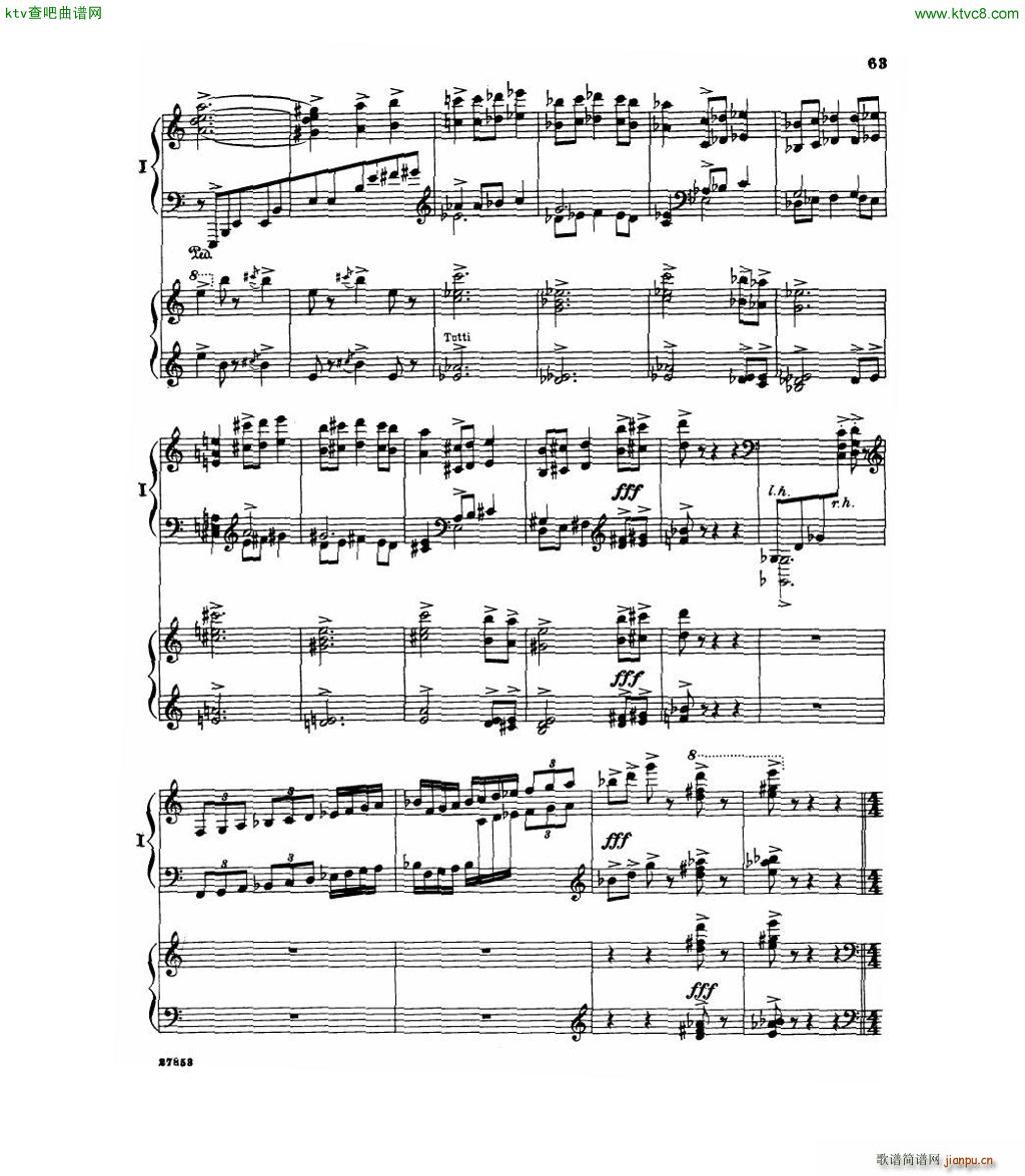 Carpenter Piano concertino reduction(钢琴谱)29