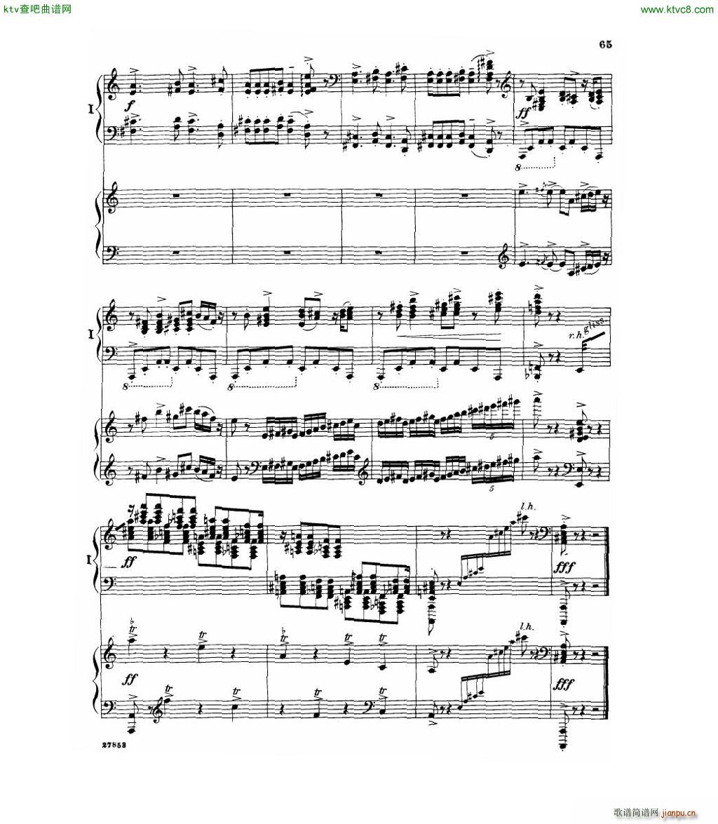 Carpenter Piano concertino reduction(钢琴谱)31