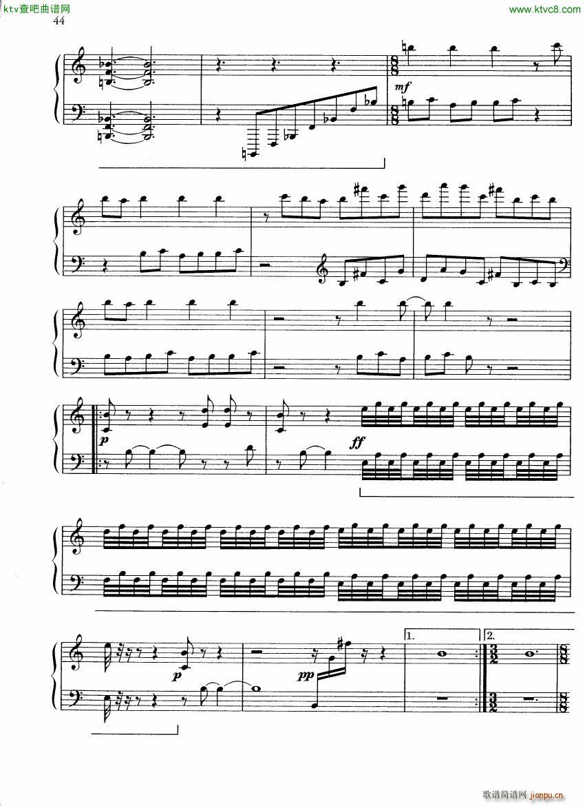 John Cage Piano works 1938 1948 二(钢琴谱)3