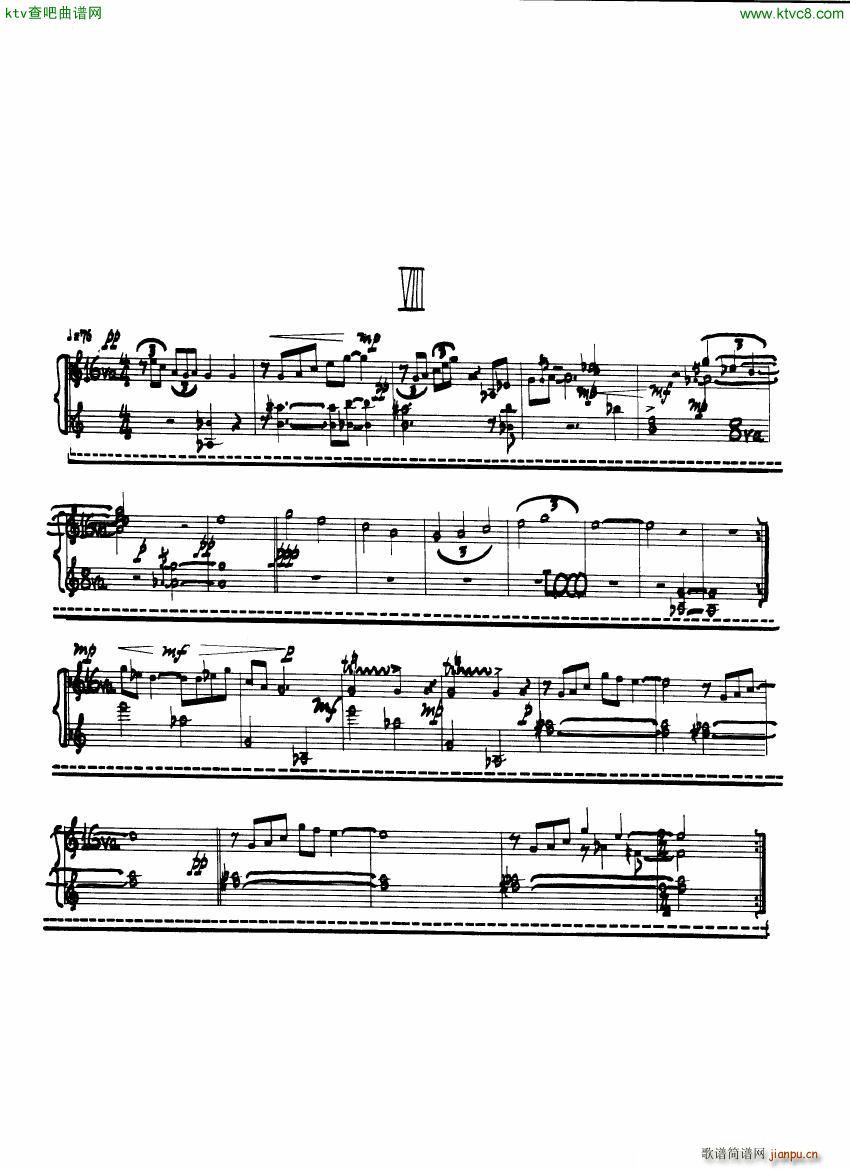 Cage Sonatas and Interludes for prepared piano(钢琴谱)15