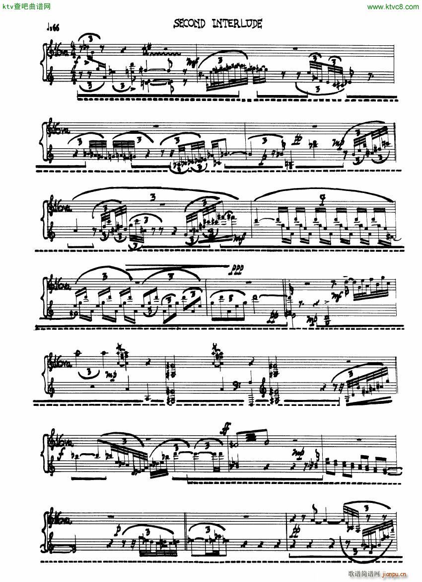 Cage Sonatas and Interludes for prepared piano(钢琴谱)16