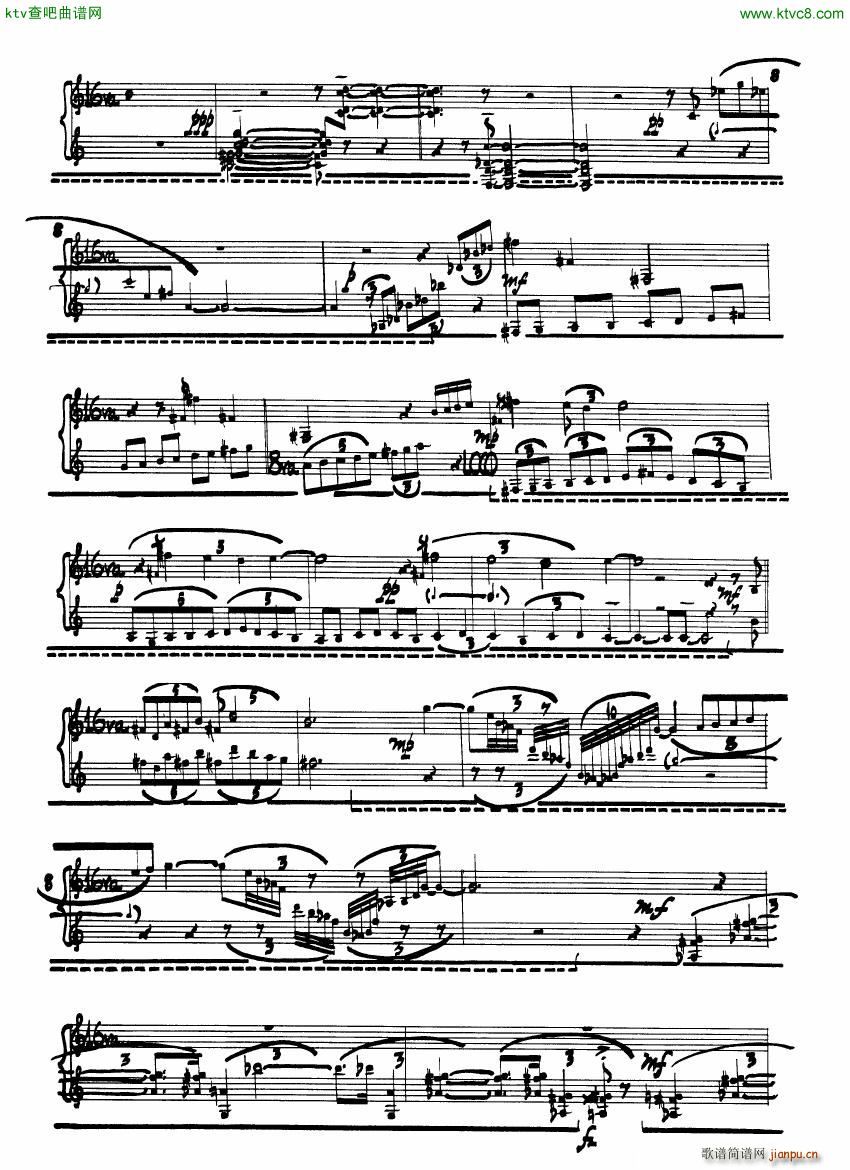 Cage Sonatas and Interludes for prepared piano(钢琴谱)17