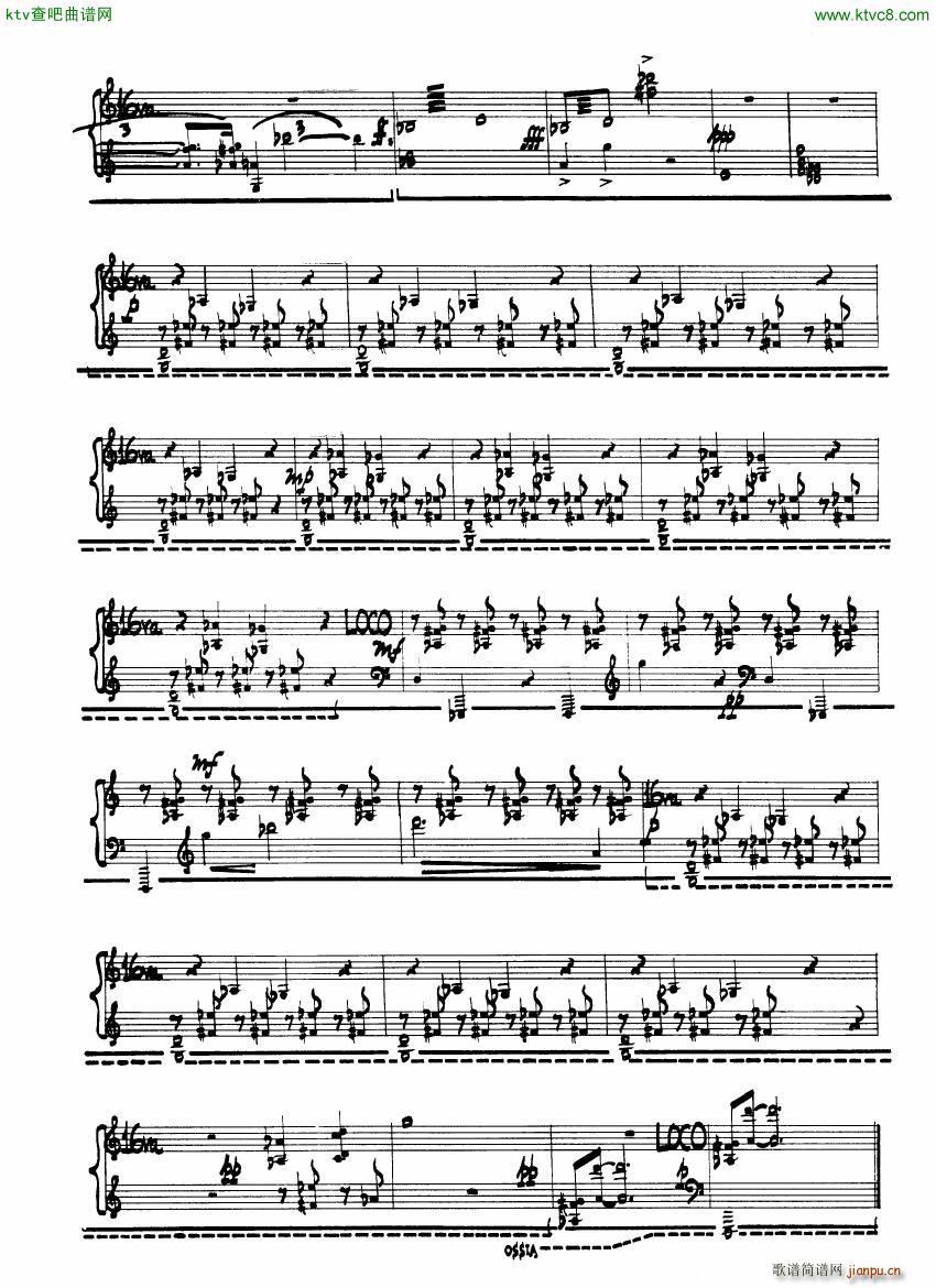 Cage Sonatas and Interludes for prepared piano(钢琴谱)18