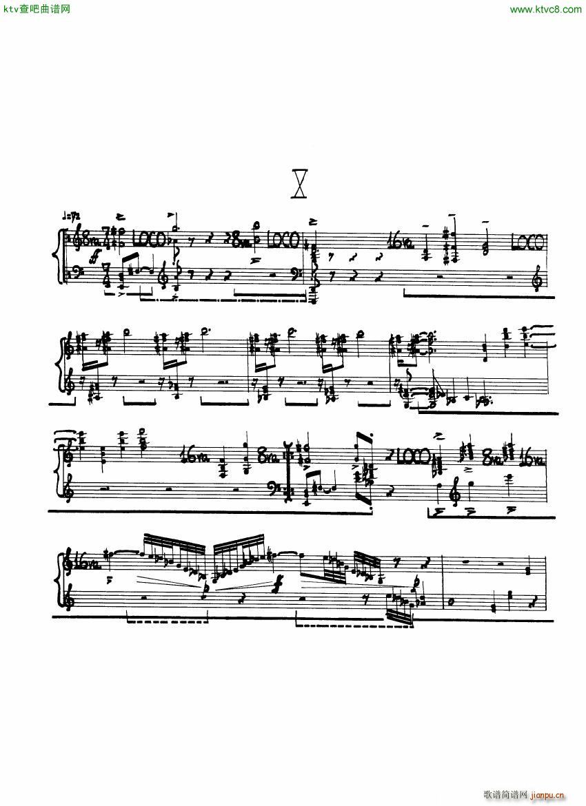 Cage Sonatas and Interludes for prepared piano(钢琴谱)22