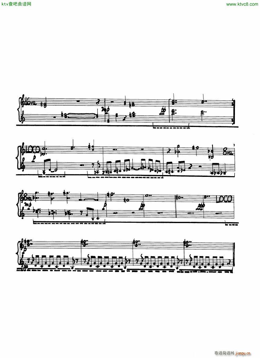 Cage Sonatas and Interludes for prepared piano(钢琴谱)23